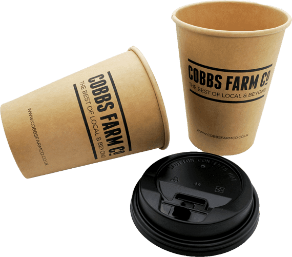 Takeaway Cobbs Farm Coffee Cup