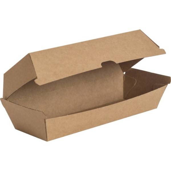 Buy Kraft Hotdog Boxes Online | Eco-Friendly Takeaway Packaging