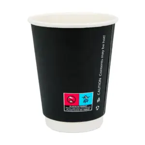 12oz Black Recyclable Cup PM3646 copy