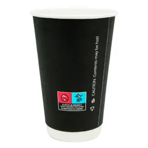 16oz Black Recyclable Cup PM3647 copy