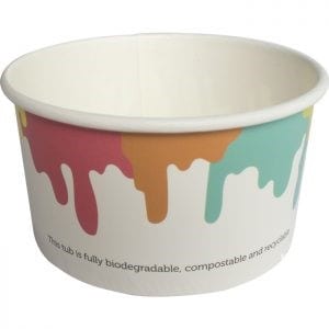 Compostable Ice Cream Tubs