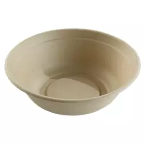 1000ml Round Bowl Bagasse Compostable Food Packaging SA2004 copy