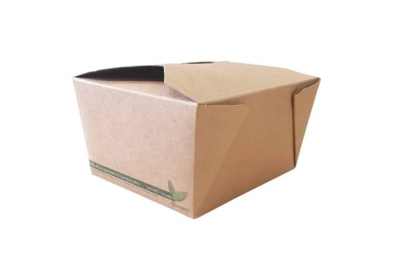No.2 Cardboard Takeaway Bio Hot Food Box