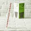 eco-friendly white paper straws
