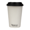 10oz white eco cup and lid EW1063