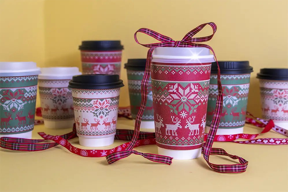 Paper Christmas Cups