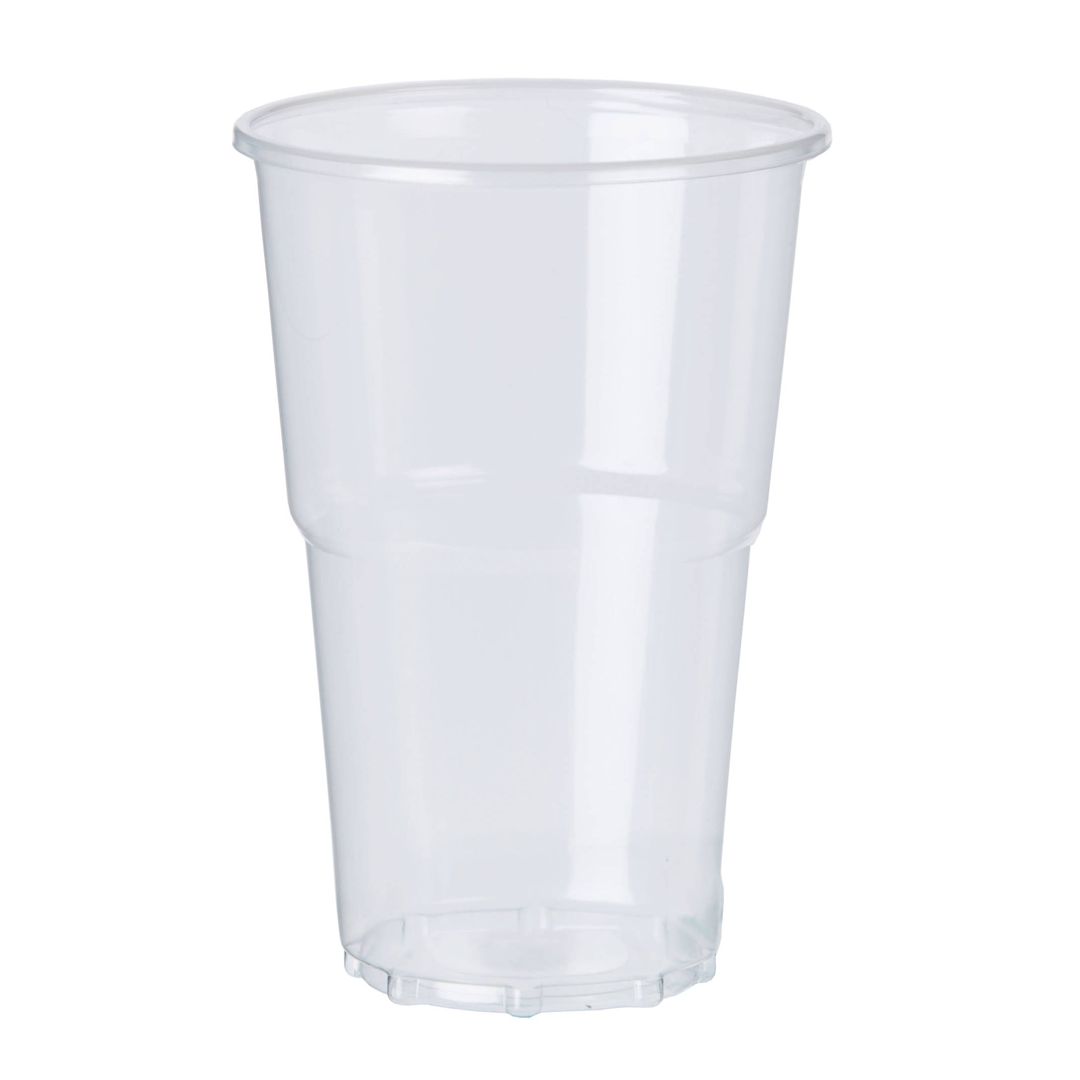 20oz Pint Clear Biodegradable Eco Glass TP3875 copy