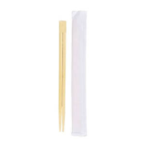 21cm Wooden Bamboo Chopstick Compostable Cutlery TP3913 copy