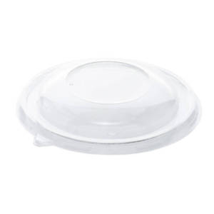 750-1000ml Clear Buddha Bowl Lid Recyclable Plastic SA2023C copy