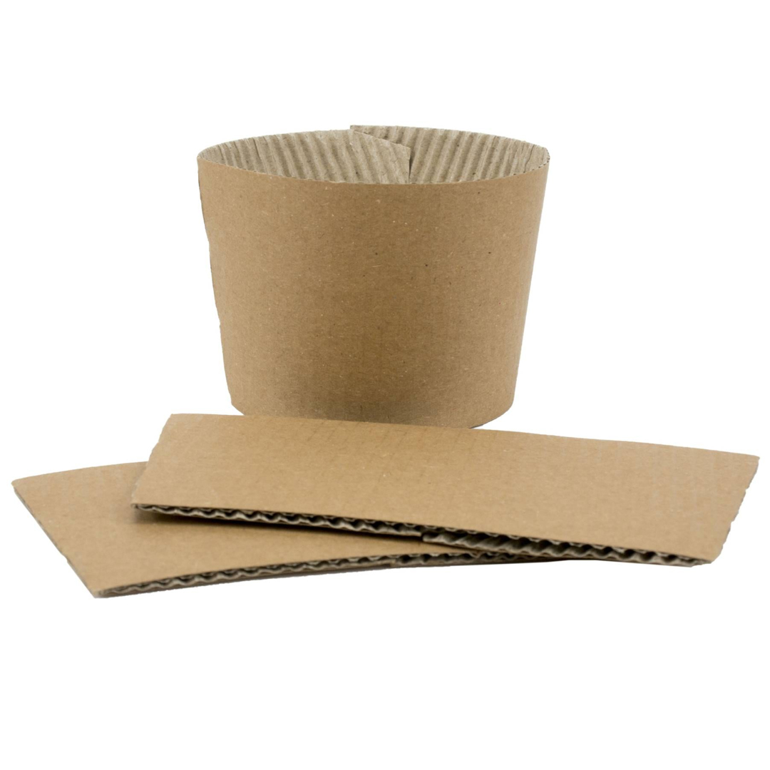 Kraft Sleeve to fit 90mm Cup Range Compostable PM3615 copy