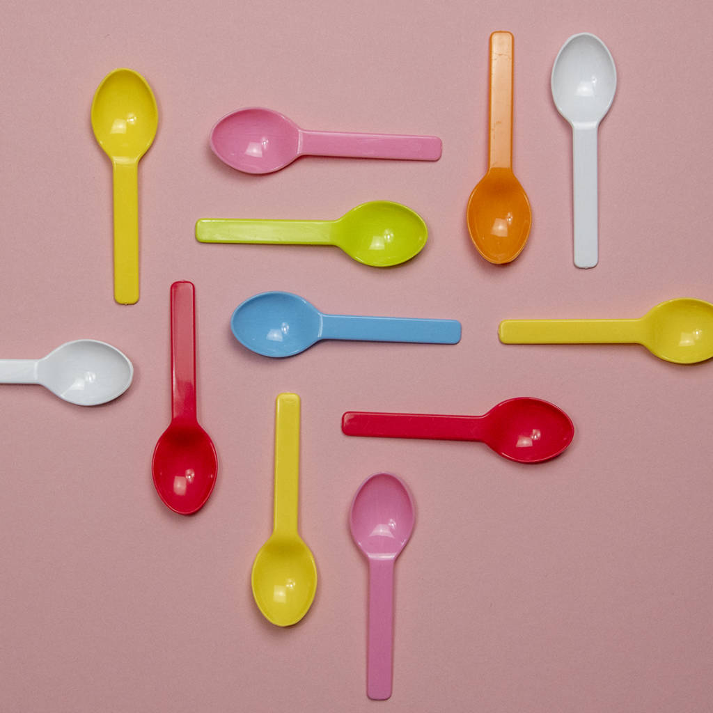 Compostable Ice Cream Spoons 3