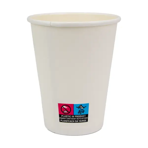 12oz White Recyclable Cup PM3643 copy