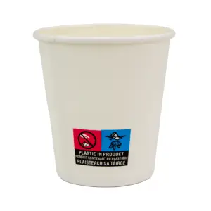 6oz White Recyclable Cup PM6090 copy