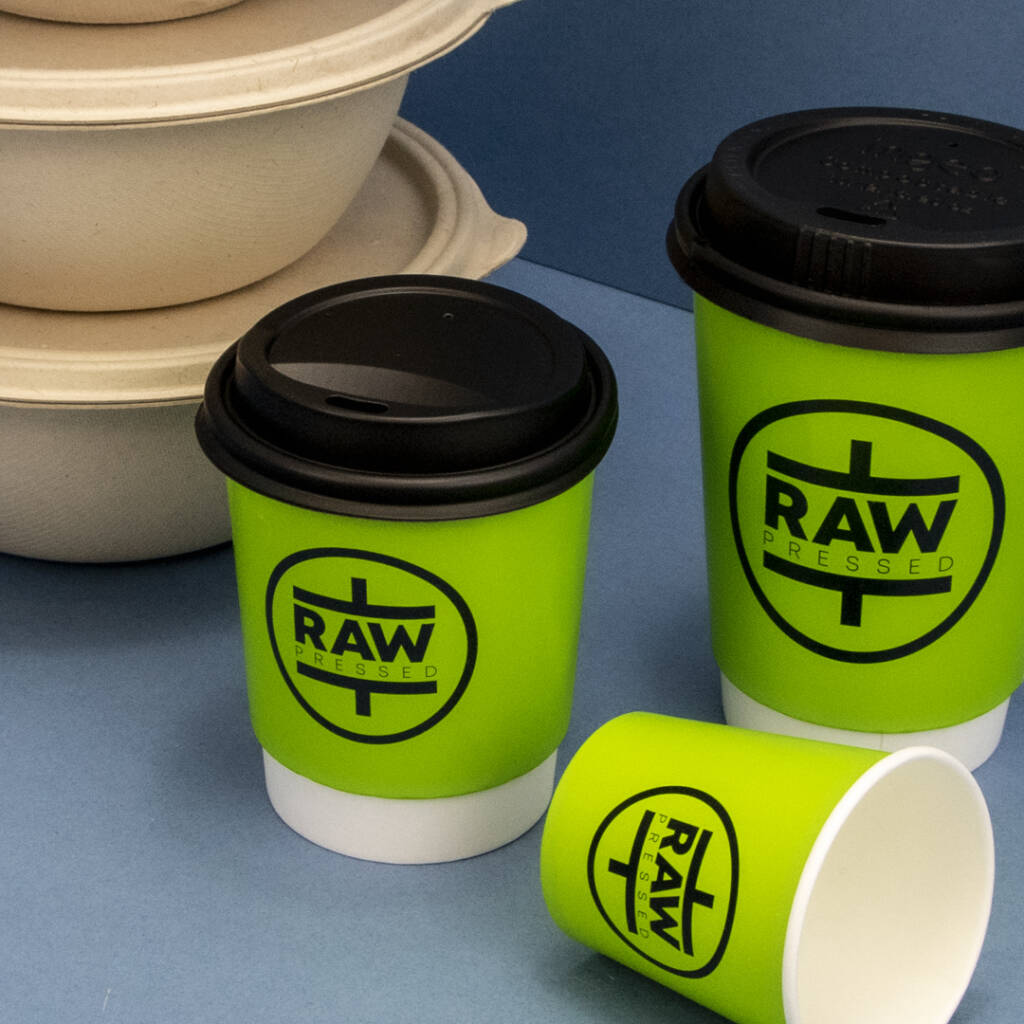 Raw Pressed Branded Cups