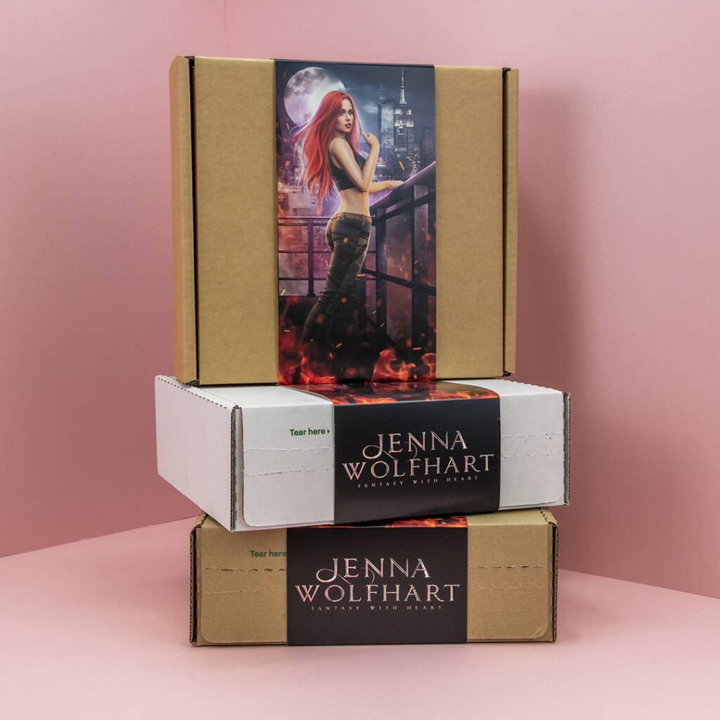 Jenna Wolfhart Digitally Printed Sleeve & Postal Box 2